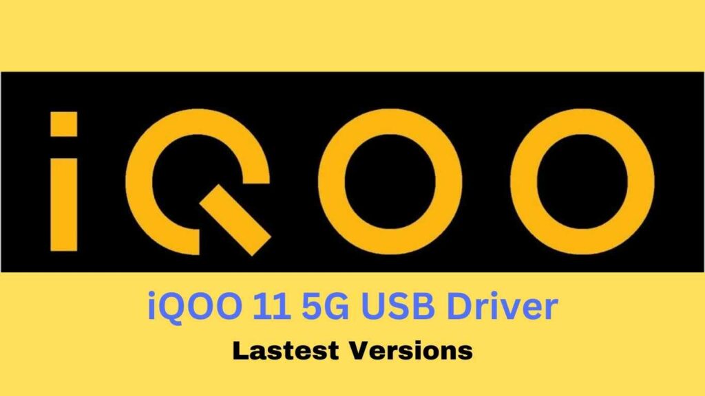 iQOO 11 5G USB Driver